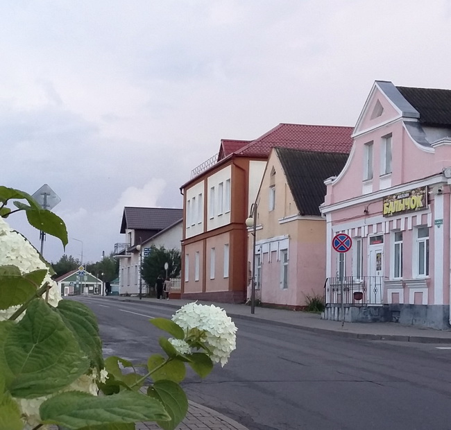 старая застройка Ивья